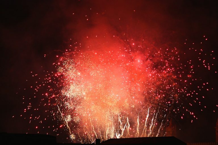 fuochi artificiali