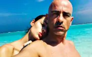Aurora Ramazzotti in vacanza alle Maldive con suo padre Eros