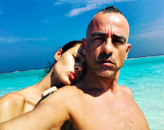 Aurora Ramazzotti in vacanza alle Maldive con suo padre Eros