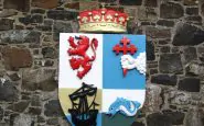Dunluce Castle   Arms of McDonnell of Antrim   original