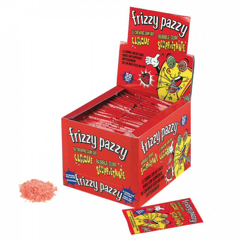 Frizzy Pazzy, il gusto frizzante delle caramelle anni 80