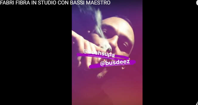 FABRI FIBRA IN STUDIO CON BASSI MAESTRO FABRI FIBRA IN STUDIO CON BASSI MAESTRO