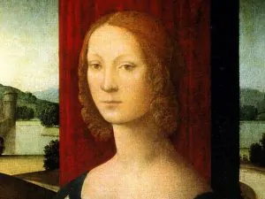 La dama dei gelsomini di Lorenzo di Credi presunto ritratto di Caterina Sforza