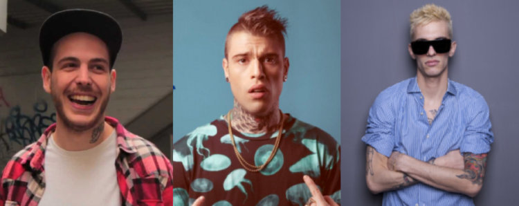 Gemitaiz, Salmo e Achille Lauro imitano Fedez
