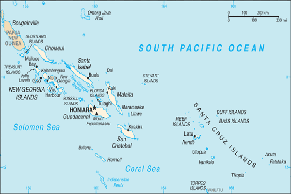 Terremoto Isole Salomone: rischio Tsunami per la scossa di magnitudo 8.0