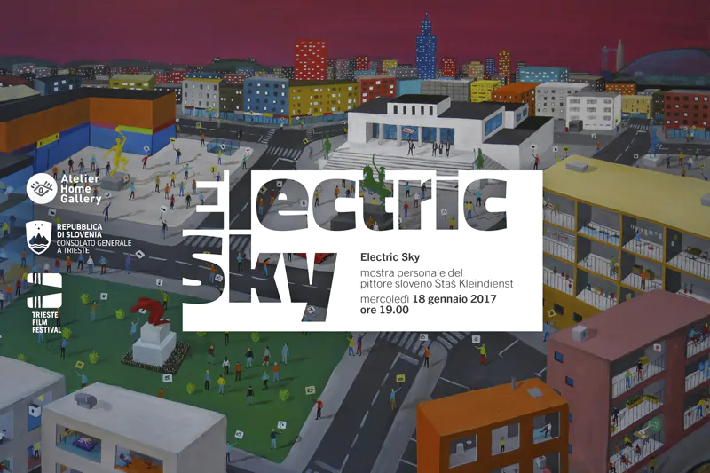 La mostra "Electric Sky"a Trieste