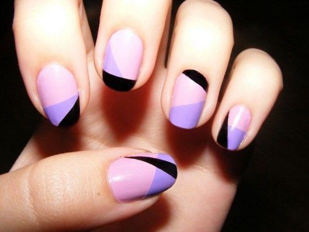 6. Nail art facile con il pennello: 5 idee per unghie decorate in pochi passaggi - wide 6