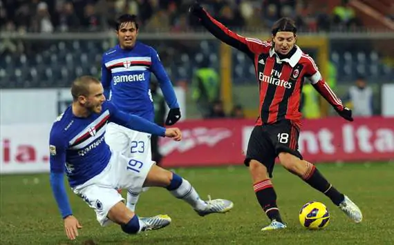 Milan-Sampdoria 0-1: Muriel, su rigore, liquida i rosseneri