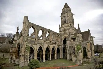 Chiesa Saint Etienne le vieux Caen Francia da textsave