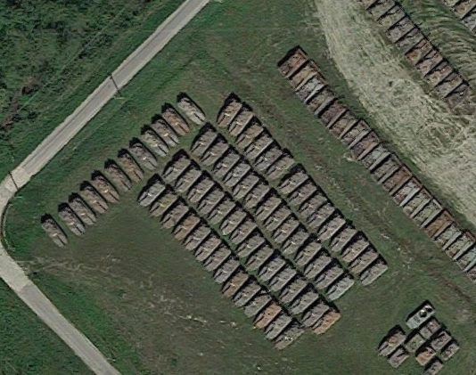 Piemonte, il cimitero di carri armati abbandonati più grande del mondo