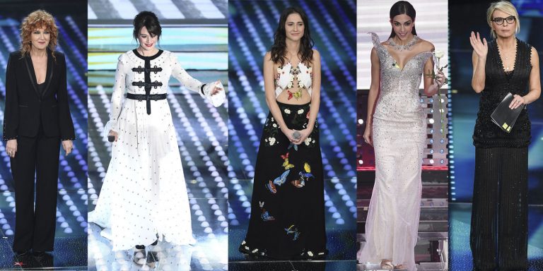 Sanremo 2017: i peggiori look della serata