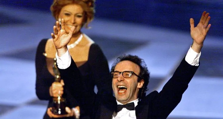 21 marzo 1999 Roberto Benigni vince l'Oscar per La vita è bella