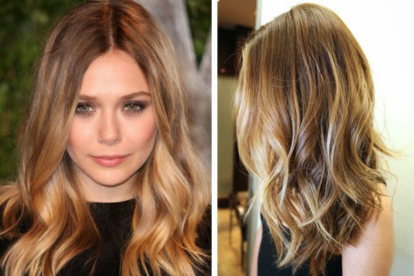 Balayage capelli biondo cenere