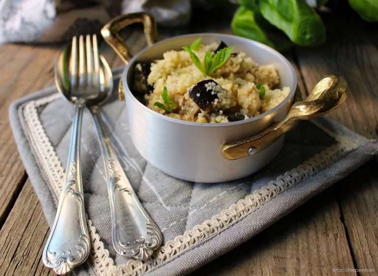 Ricetta cous cous pesce spada e melanzane