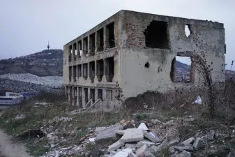 Ruin in Sarajevo