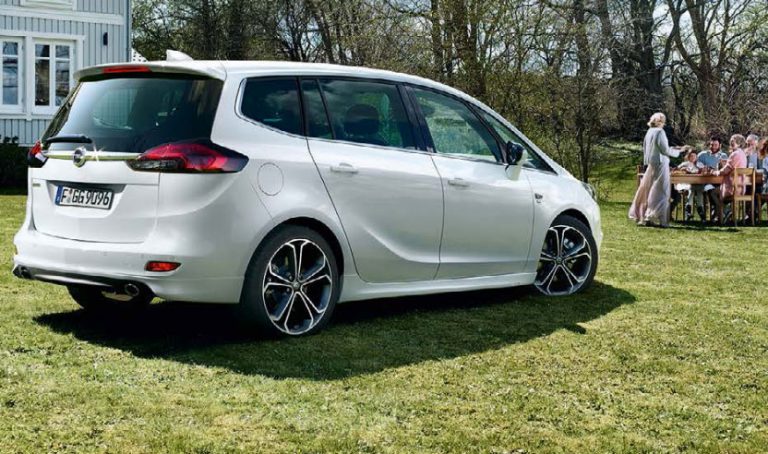 Opel Zafira a metano: consumi, prezzi, dimensioni, motori