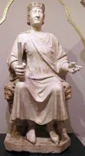 arnolfo di cambio monumento a carlo i dangio 1277 ca  03