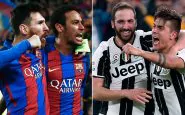Champions League: Juventus-Barcellona in chiaro. Ecco la decisione di Mediaset