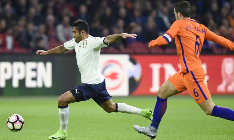 Amichevole Olanda-Italia: Eder e Bonucci rimediano all'autogol di Romagnoli. Ecco le pagelle