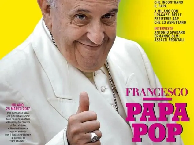 Papa Francesco icona pop. Ecco la copertina di marzo del Rolling Stone