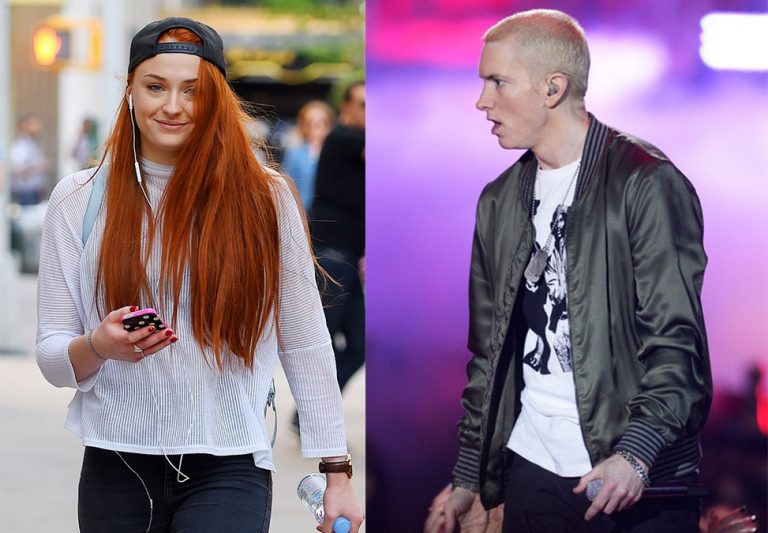 Sophie Turner, la bella Sansa Stark in Game of Thrones, rappa Eminem