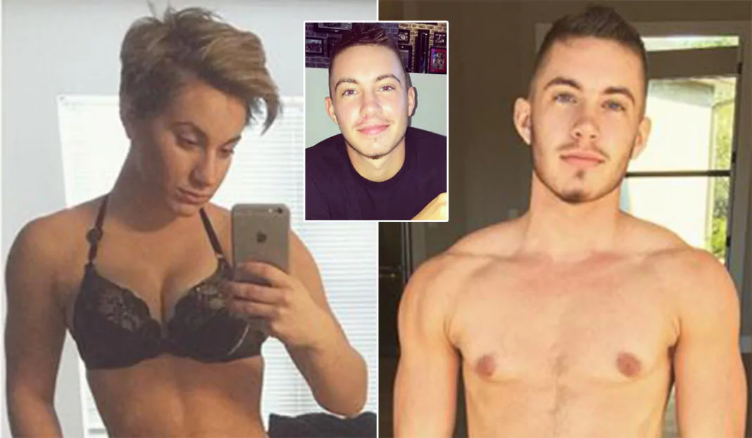Transgender pubblica le foto della sua trasformazione