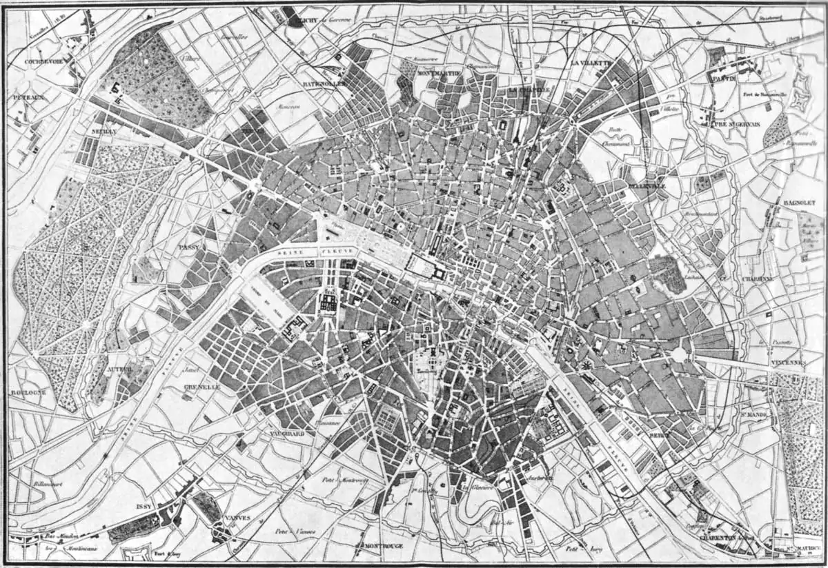 Parigi: storia urbanistica della città