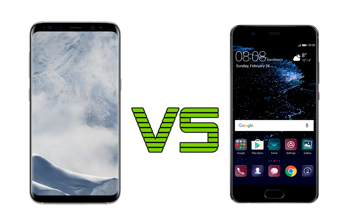 Samsung Galaxy S8 vs Huawei P10: modelli a confronto