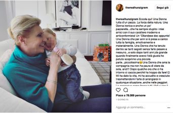 Michelle Hunziker, ecco la foto di famiglia per la Festa della Mamma