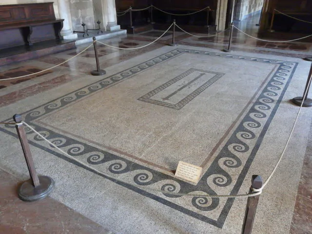 Mosaico bizantino proveniente da Los