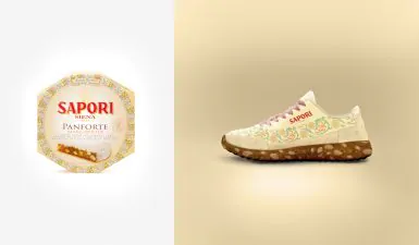 Sneakers con il Panforte Sapori