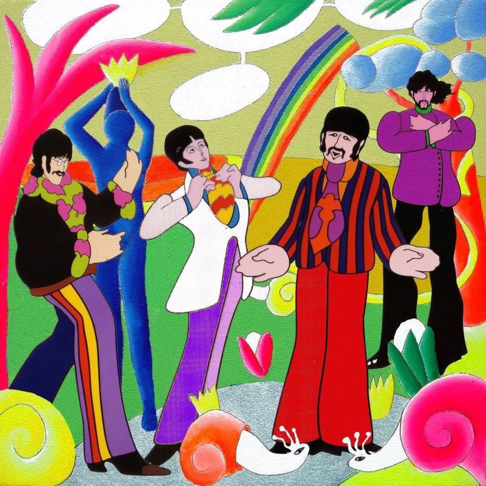 All You Need is Paint. The Beatles art Exhibition