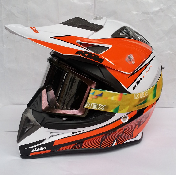 CASCO INTEGRALE MOTOCROSS.
