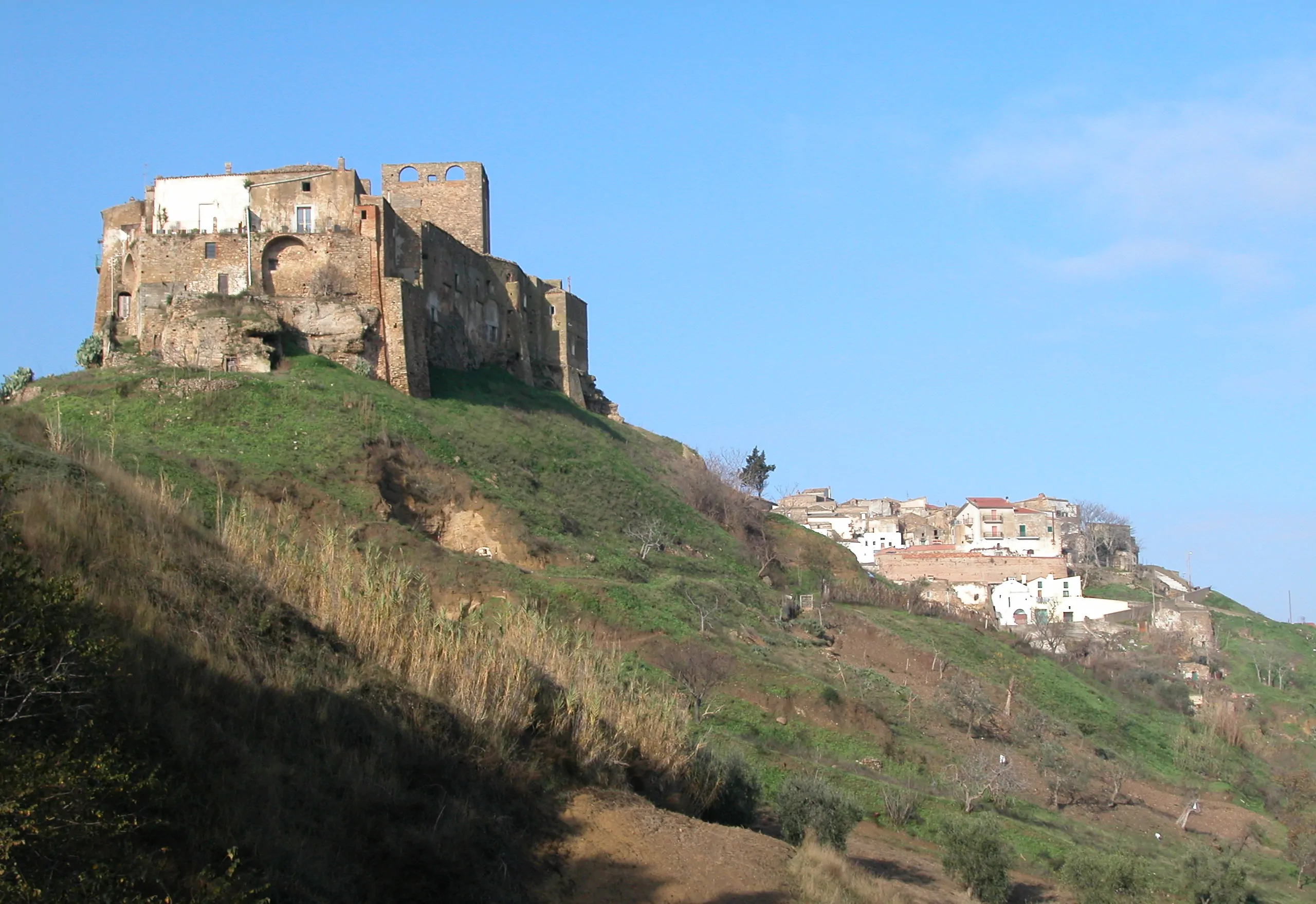 Il castello in provincia di Matera