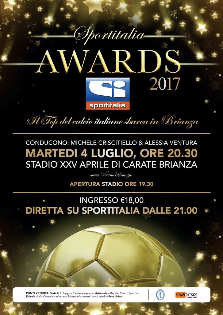 SportItalia awords Sportitalia Awards 2017