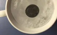 moneta nel freezer