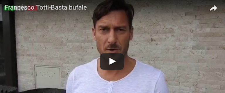 Bufale su di lui