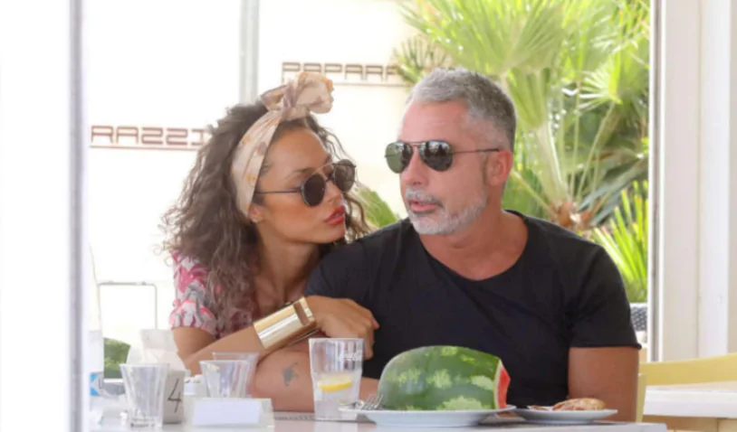 Raffaella Fico e Alessandro Moggi alla conquista di Milano Marittima