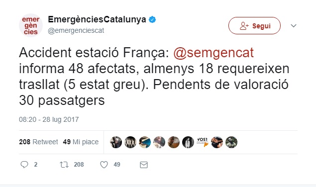 Incidente ferroviario