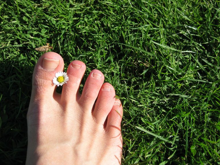 unghie dei piedi