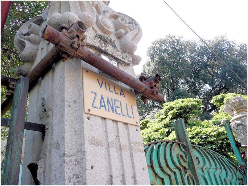 Ingresso Villa Zanelli