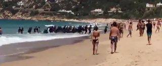 Sbigottimento sulla spiaggia