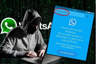Una persona istalla un virus