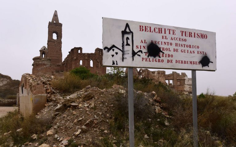 luoghi abbandonati Belchite