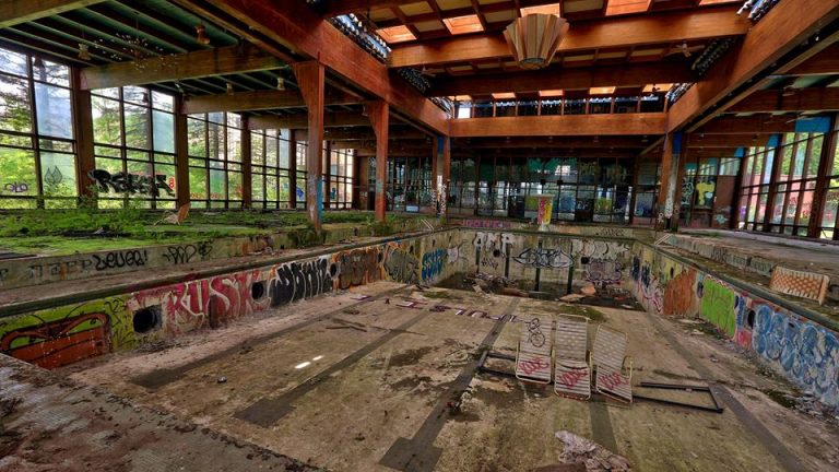 Grossinger's Campo da bowling abbandonato