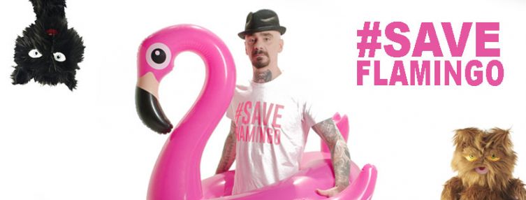 Fenicottero Rosa a rischio estinzione, J-Ax protagonista dello spot del WWF fenicottero rosa