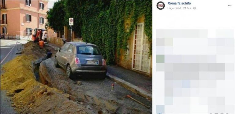 Episodio negativo a Roma