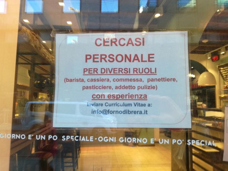 lavoro 2 panetteria