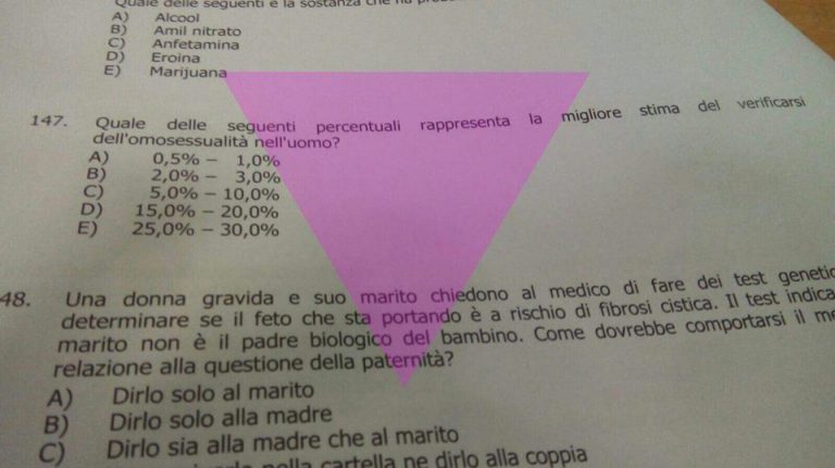 Domanda Domanda discriminatoria