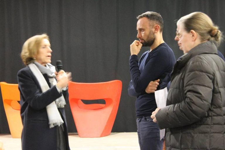 Elsa Fornero Incontro in un teatro torinese